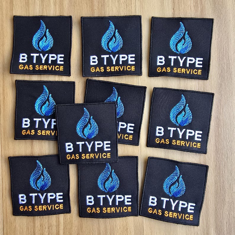 Bulk business uniform logo patches
